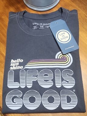 LIFE IS GOOD T-SHIRT